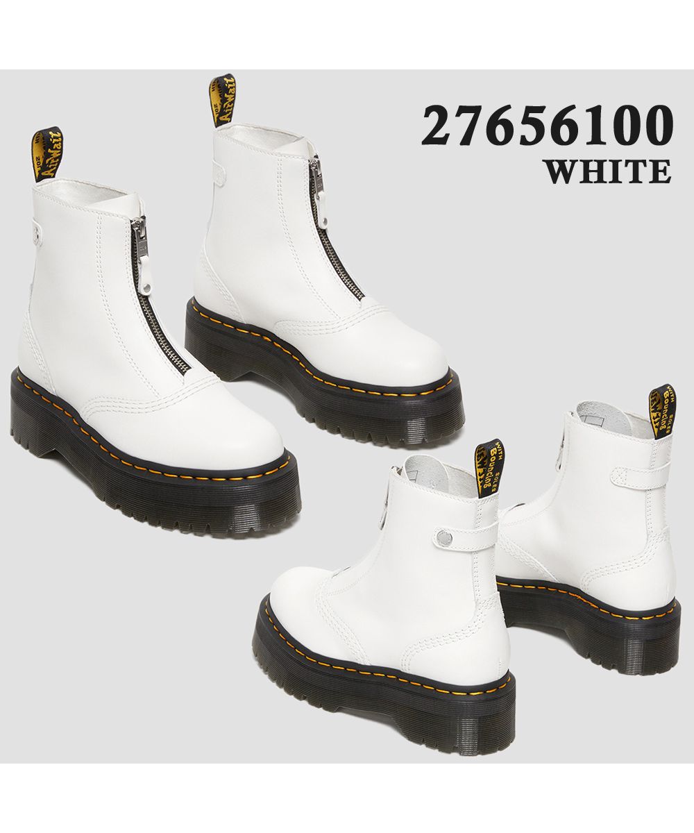 ドクターマーチン Dr.Martens Dr.Martens ドクターマーチン  27656001 27656100  JETTA ZIP BOOT ジェッタ  ジップ ブーツ  （27656001_BLACK） 27656001_BLACK
