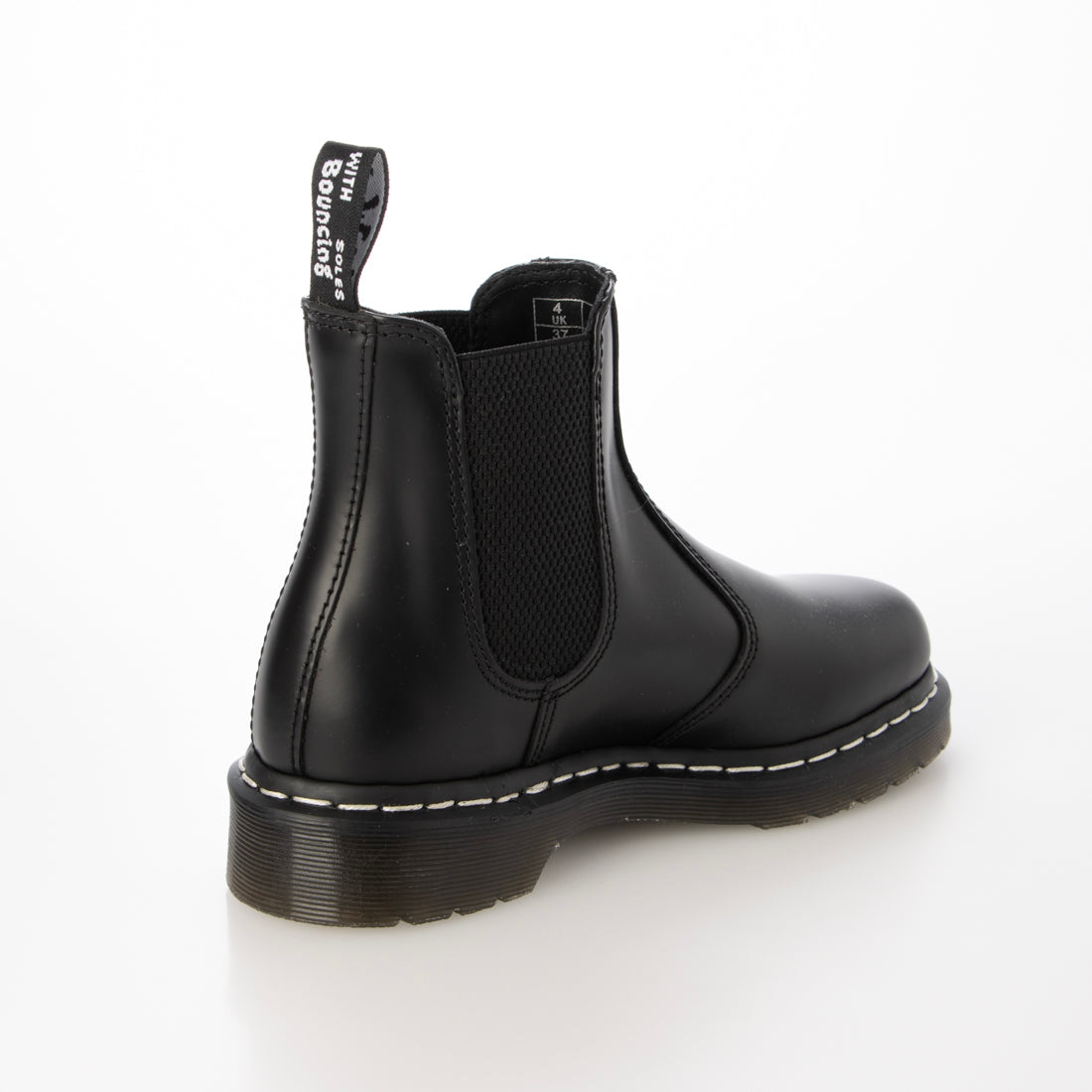 ドクターマーチン Dr.Martens 2976 WHITE STITCH ホワイトステッチサイドゴアブーツ （ブラック） ブラック