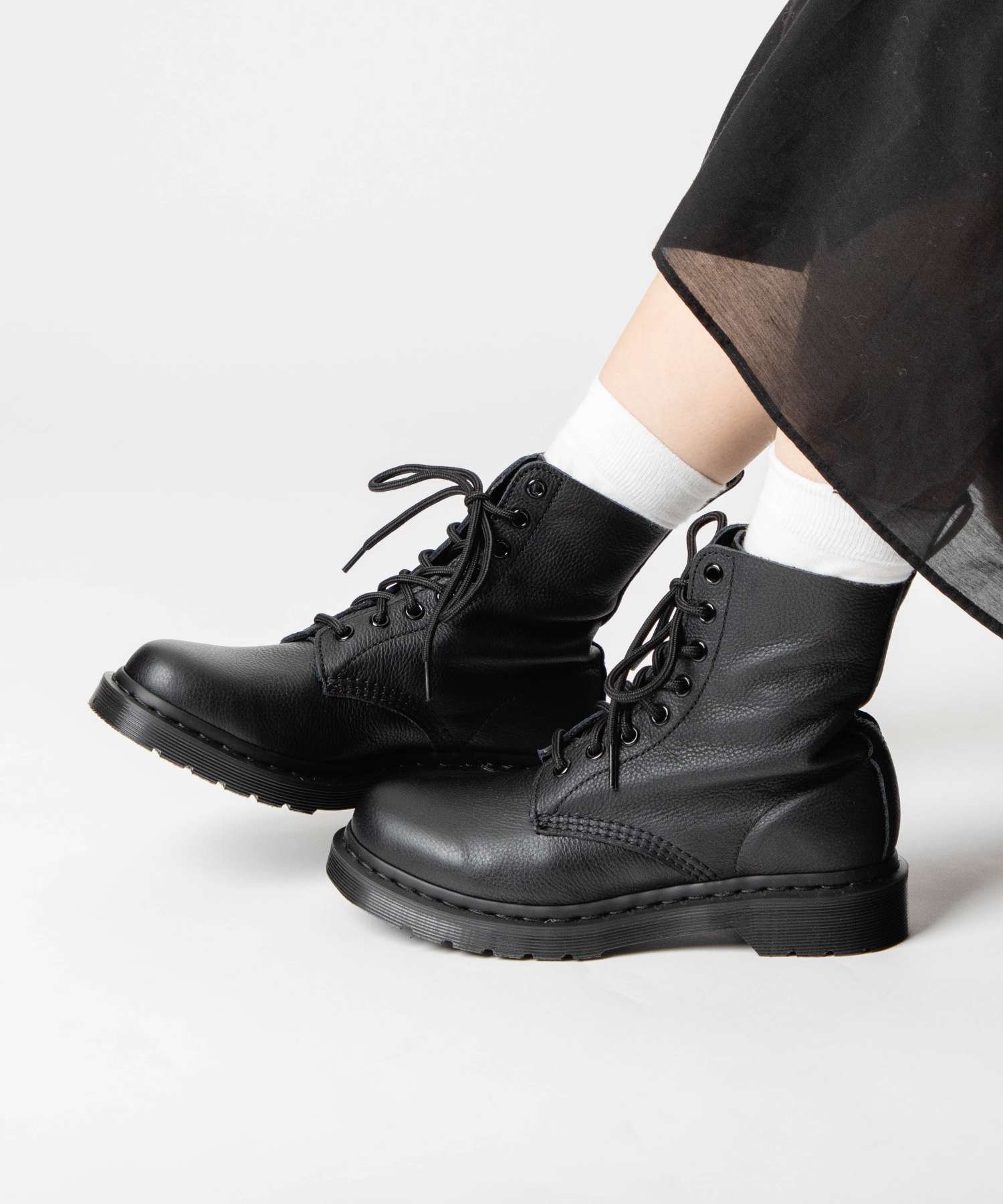 ドクターマーチン Dr.Martens ドクターマーチン Dr.Martens 1460 レースアップ ブーツ MONO LACE UP BOOTS モノ レースアップ ブーツ 8ホール 244790 （BLACK/ブラック） BLACK/ブラック