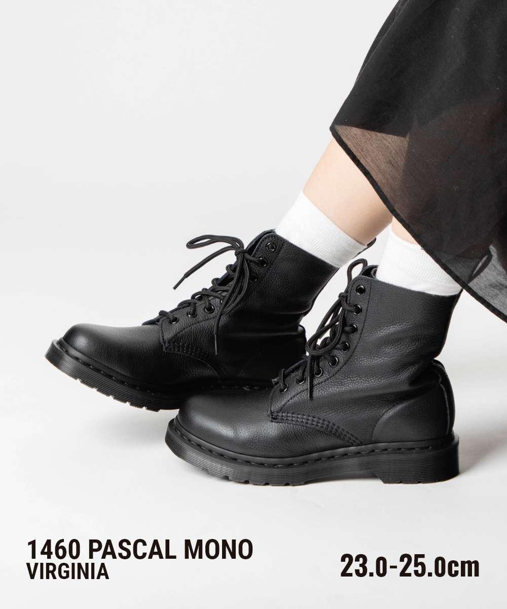 ドクターマーチン Dr.Martens ドクターマーチン Dr.Martens 1460 レースアップ ブーツ MONO LACE UP BOOTS モノ レースアップ ブーツ 8ホール 244790 （BLACK/ブラック） BLACK/ブラック