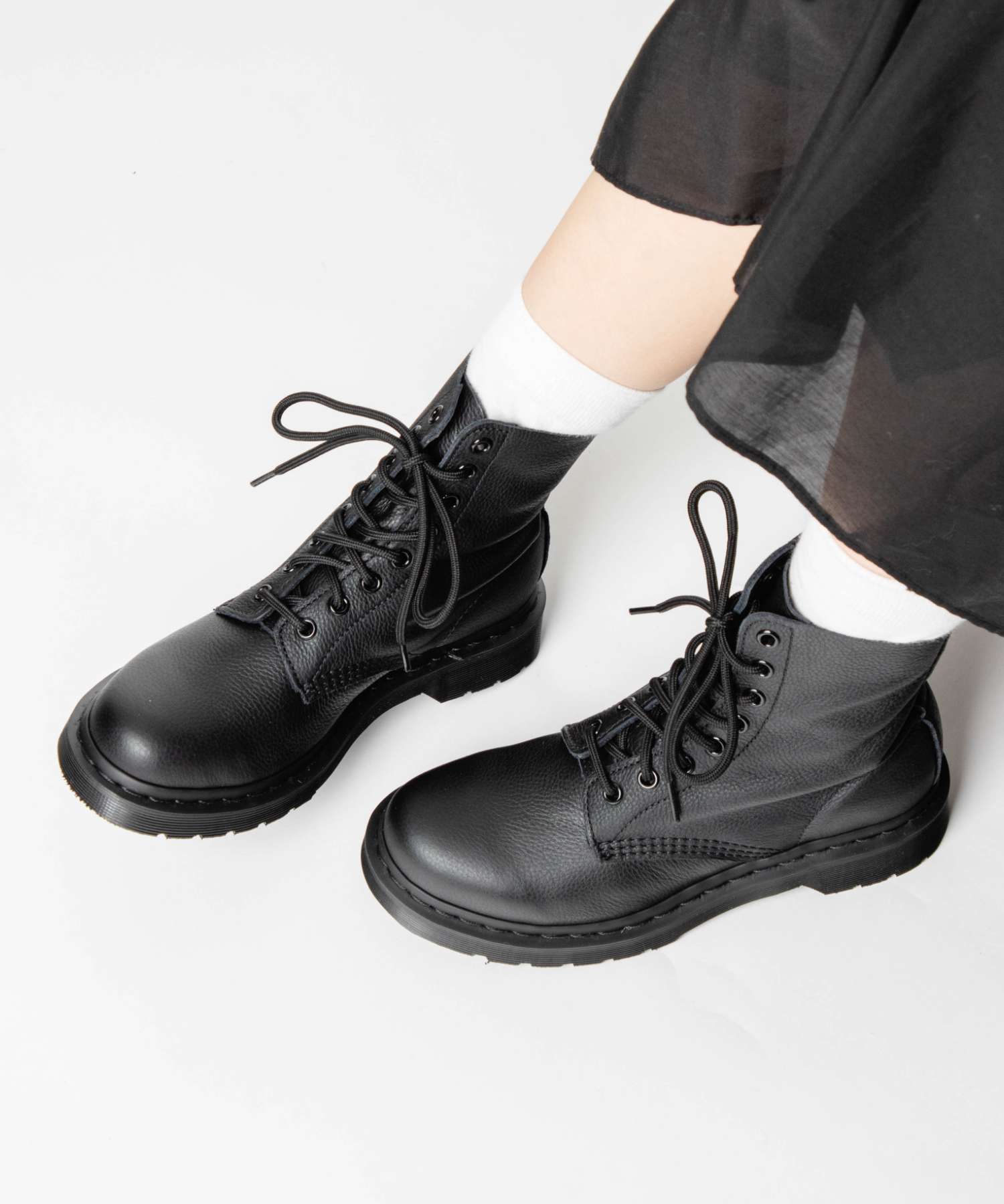 ドクターマーチン Dr.Martens ドクターマーチン Dr.Martens 1460 レースアップ ブーツ MONO LACE UP BOOTS モノ レースアップ ブーツ 8ホール 244790 （BLACK/ブラック） BLACK/ブラック