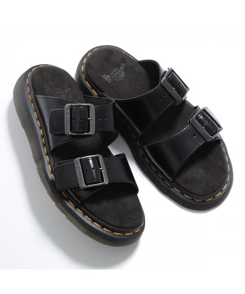 ドクターマーチン Dr.Martens DR.MARTENS スライドサンダル Josef 31570001 厚底 （BLACK/ブラック） BLACK/ブラック