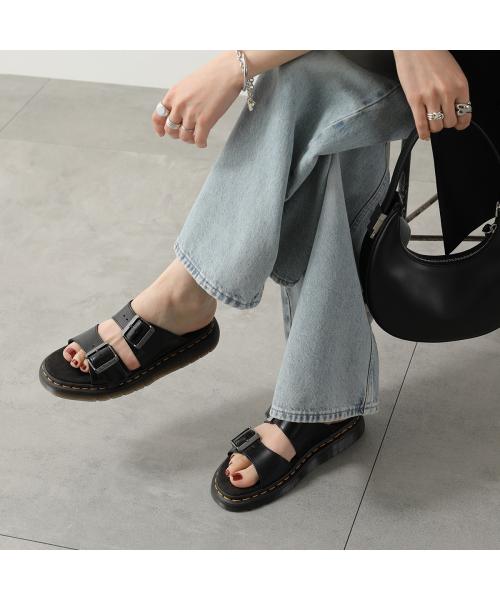 ドクターマーチン Dr.Martens DR.MARTENS スライドサンダル Josef 31570001 厚底 （BLACK/ブラック） BLACK/ブラック