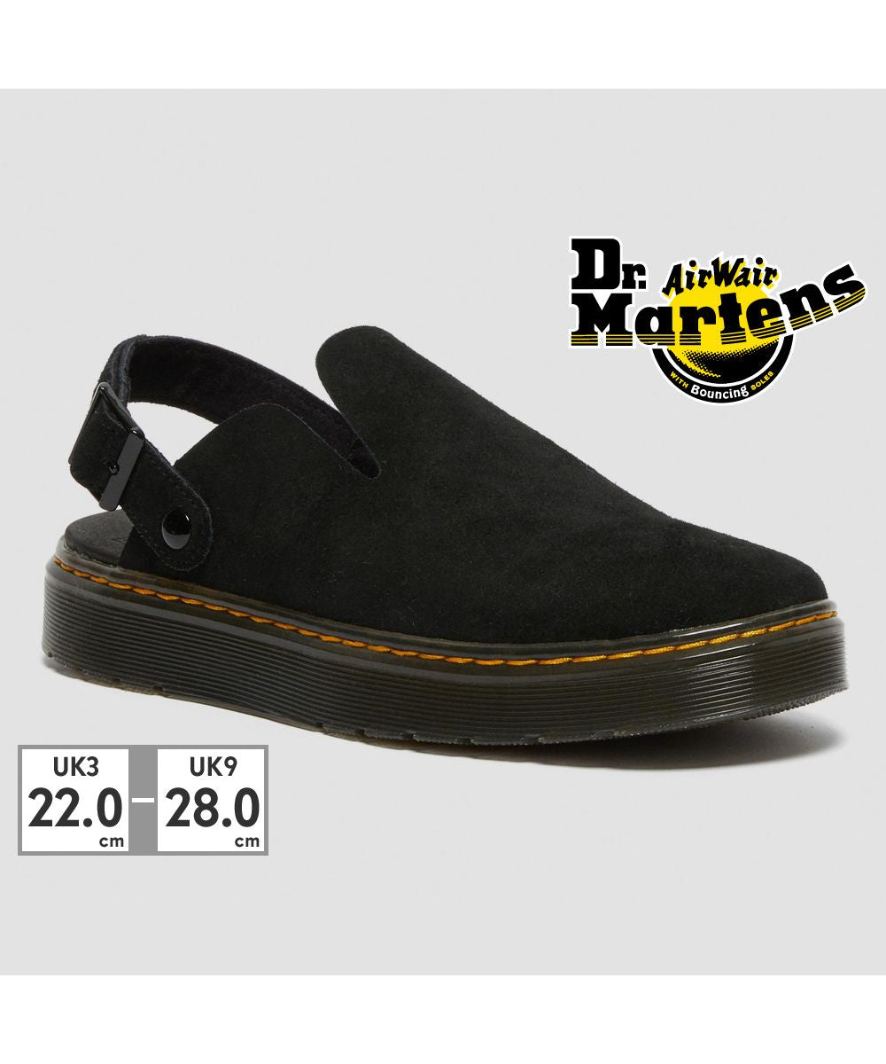 ドクターマーチン Dr.Martens レディース ミュール シューズ CARLSON SUEDE 27410001  (ブラック) ブラック