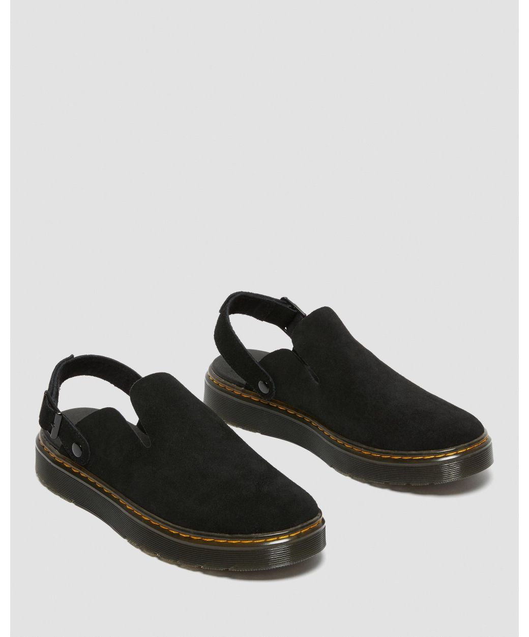 ドクターマーチン Dr.Martens レディース ミュール シューズ CARLSON SUEDE 27410001  (ブラック) ブラック
