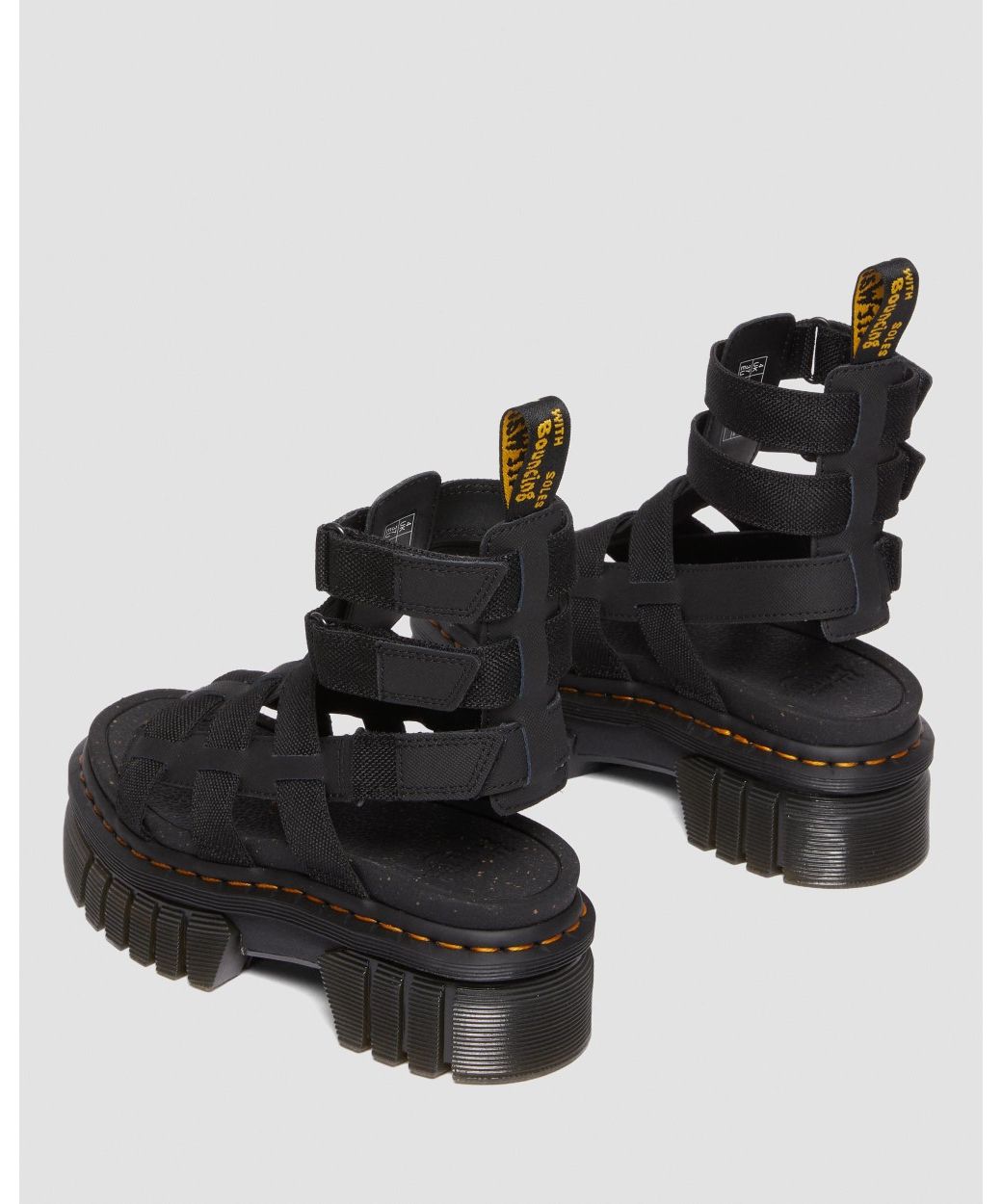 ドクターマーチン Dr.Martens レディース サンダル 厚底 RICKI GLADIATOR 30577001