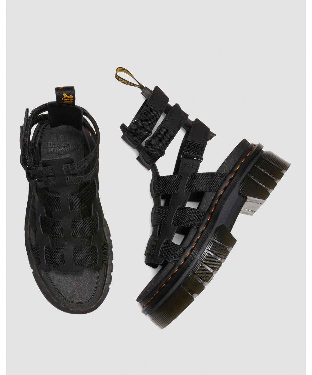 ドクターマーチン Dr.Martens レディース サンダル 厚底 RICKI GLADIATOR 30577001