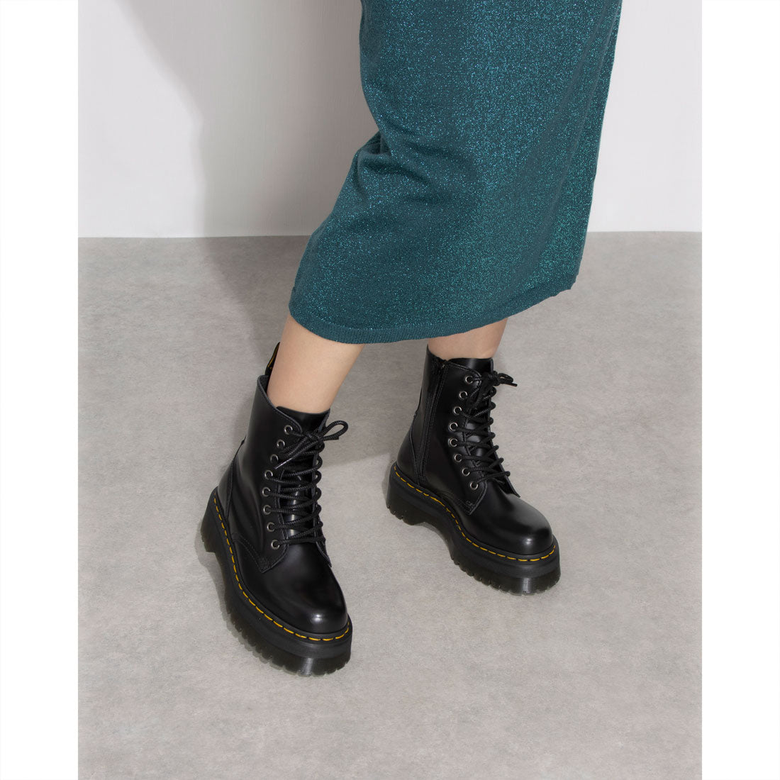 Dr.Martens JADON POLISHED SMOOTH 厚底 ブーツ DR MARTEN JADON POLISHED SMOOTH BOOTIE – AKIRA
