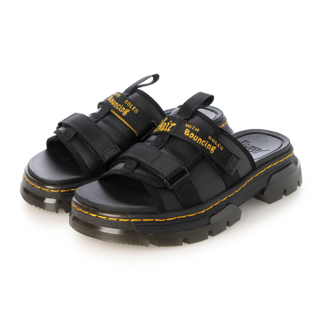 ドクターマーチン Dr.Martens レディース サンダル スライド AYCE 31530001 （ブラック） ブラック