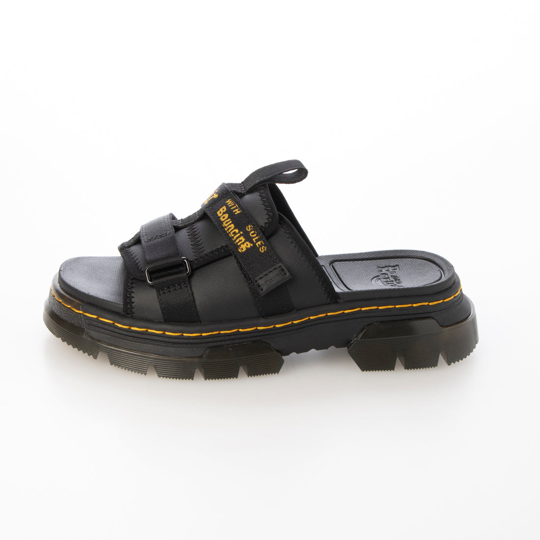 ドクターマーチン Dr.Martens レディース サンダル スライド AYCE 31530001 （ブラック） ブラック