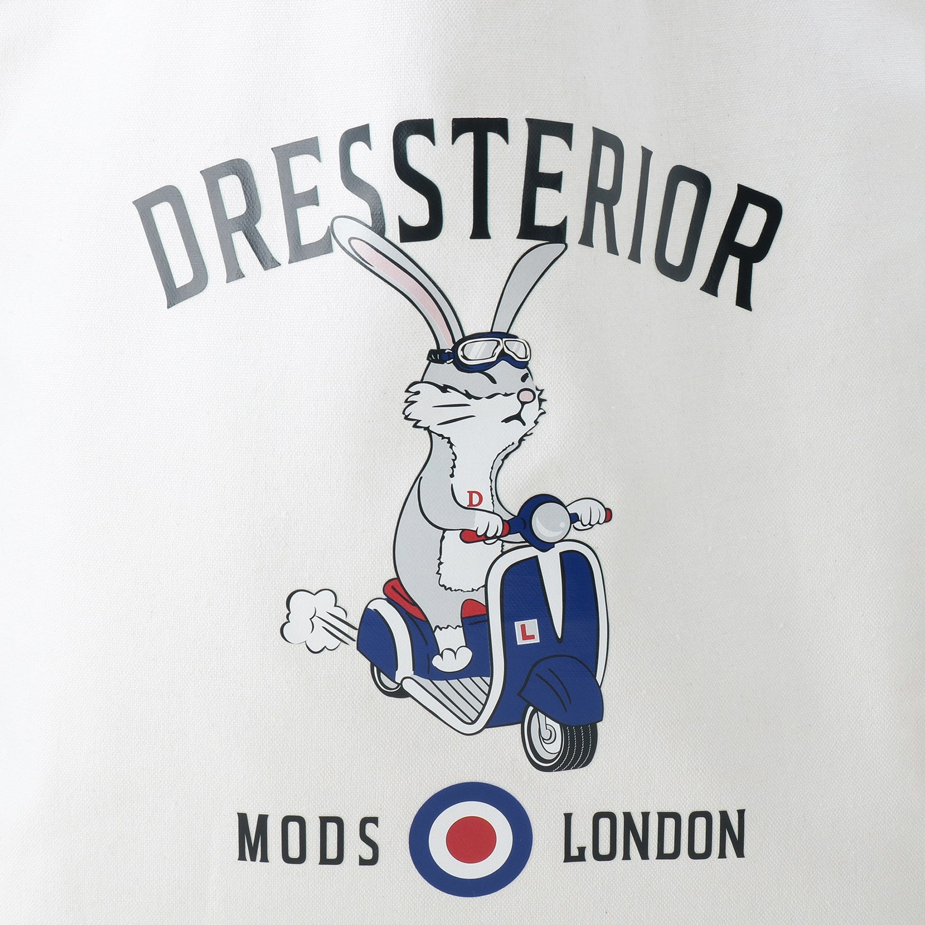ドレステリア DRESSTERIOR ロンドンラビット エコバッグ （オフホワイト(003)） オフホワイト(003)