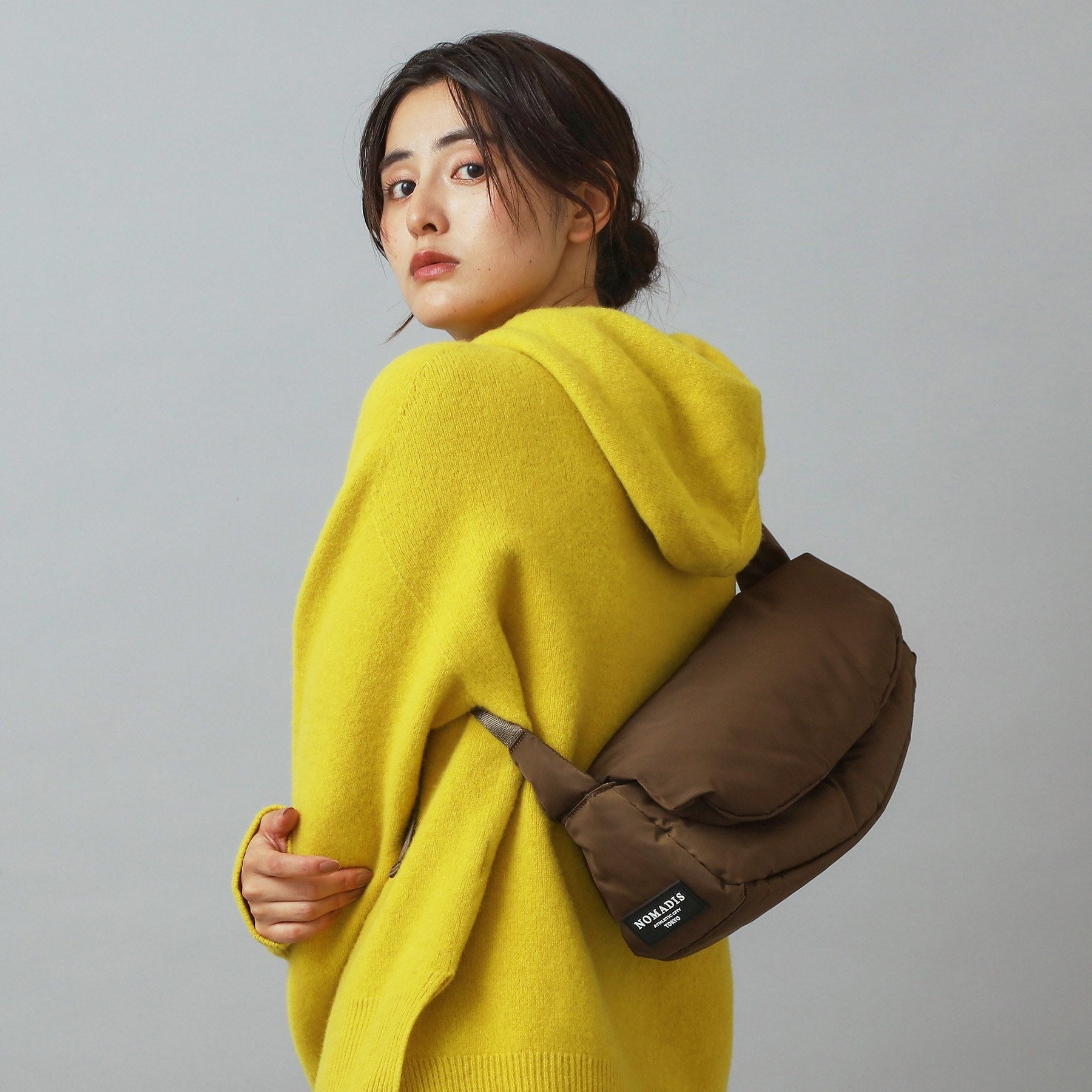 ドレステリア DRESSTERIOR NOMADIS（ノマディス） LUCK ナイロンショルダーバッグ （モカブラウン(042)） モカブラウン(042)