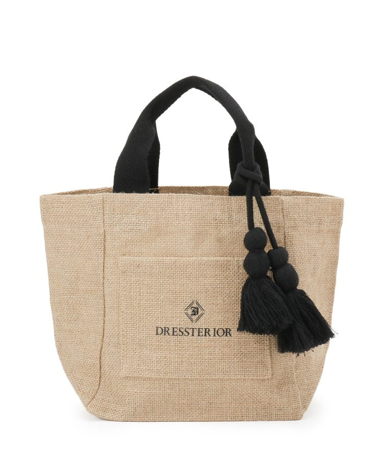 ドレステリア DRESSTERIOR ジュートキャンバス トートバッグ （ピンクベージュ(053)） ピンクベージュ(053)