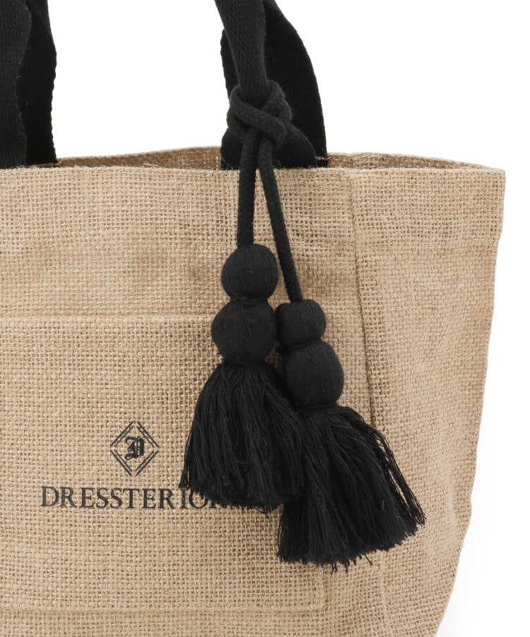 ドレステリア DRESSTERIOR ジュートキャンバス トートバッグ （ピンクベージュ(053)） ピンクベージュ(053)