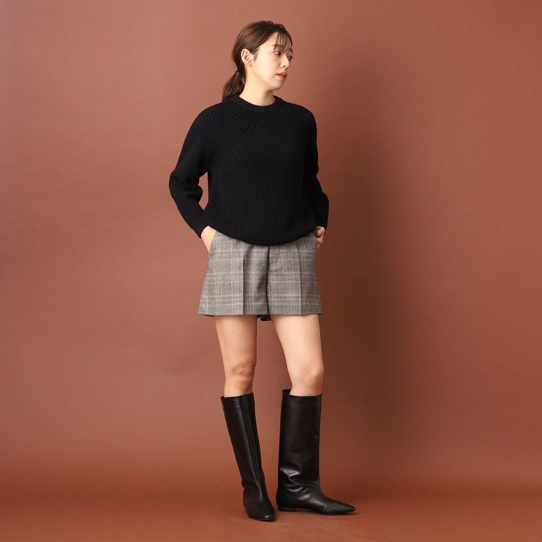 ドレステリア DRESSTERIOR Dhyana．（ディアナドット）×金子綾 ロングブーツ （ブラック(019)） ブラック(019)