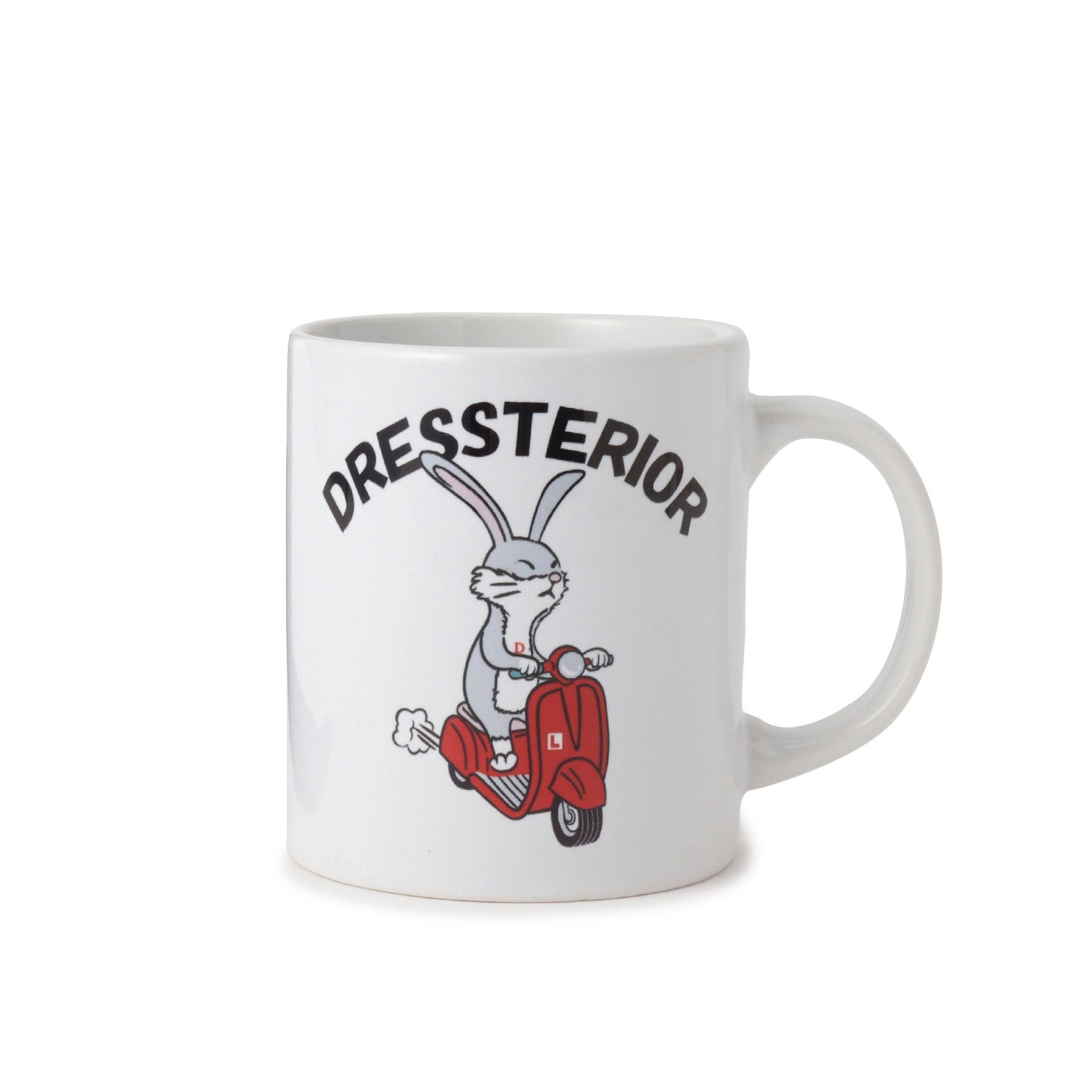 ドレステリア DRESSTERIOR モッズスクーターラビット マグカップ 【返品不可商品】