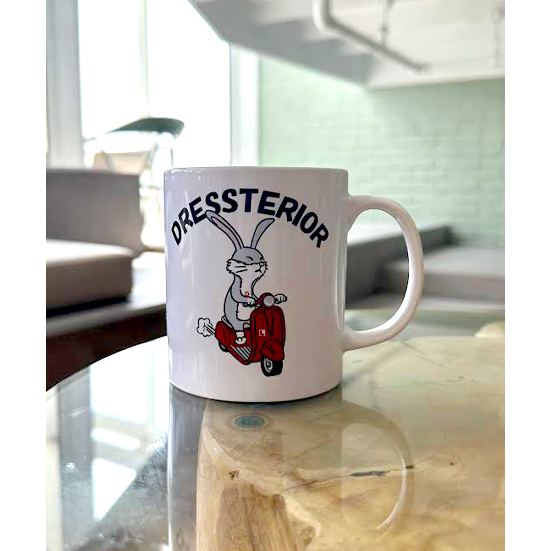 ドレステリア DRESSTERIOR モッズスクーターラビット マグカップ 【返品不可商品】