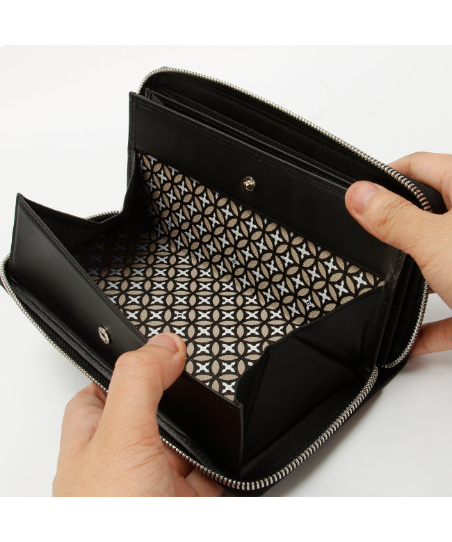 ドレステリア DRESSTERIOR ドレステリア 長財布 メンズ レディース ブランド ラウンドファスナー レザー 本革 DRESSTERIOR 861616 （トープ） トープ