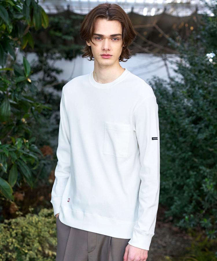 ドレステリア DRESSTERIOR エクスクルーシブフライスロングTシャツ （ホワイト(001)） ホワイト(001)