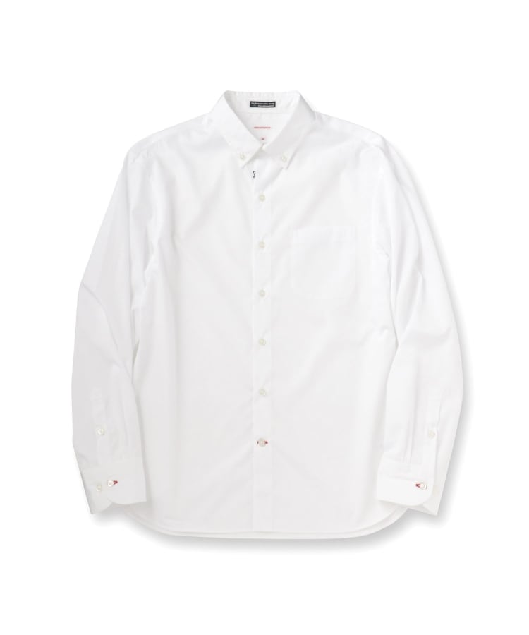ドレステリア DRESSTERIOR SUPIMA COTTON ボタンダウンシャツ （ホワイト(001)） ホワイト(001)