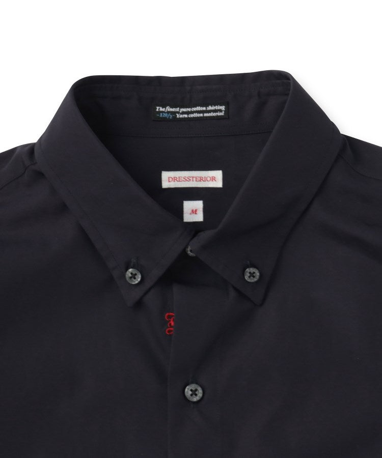 ドレステリア DRESSTERIOR SUPIMA COTTON ボタンダウンシャツ （ホワイト(001)） ホワイト(001)