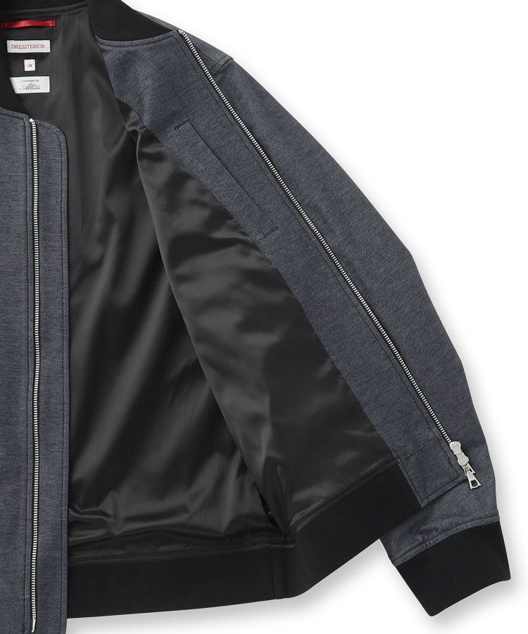 ドレステリア DRESSTERIOR ALBINI デニムジャージMAー1 （ネイビー(094)） ネイビー(094)