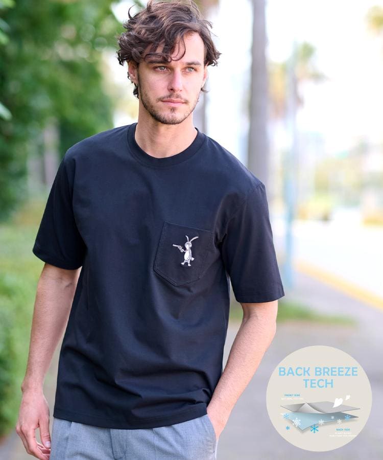 ドレステリア DRESSTERIOR BACK BREEZE TECH ラビットポケT （ブラック(019)） ブラック(019)