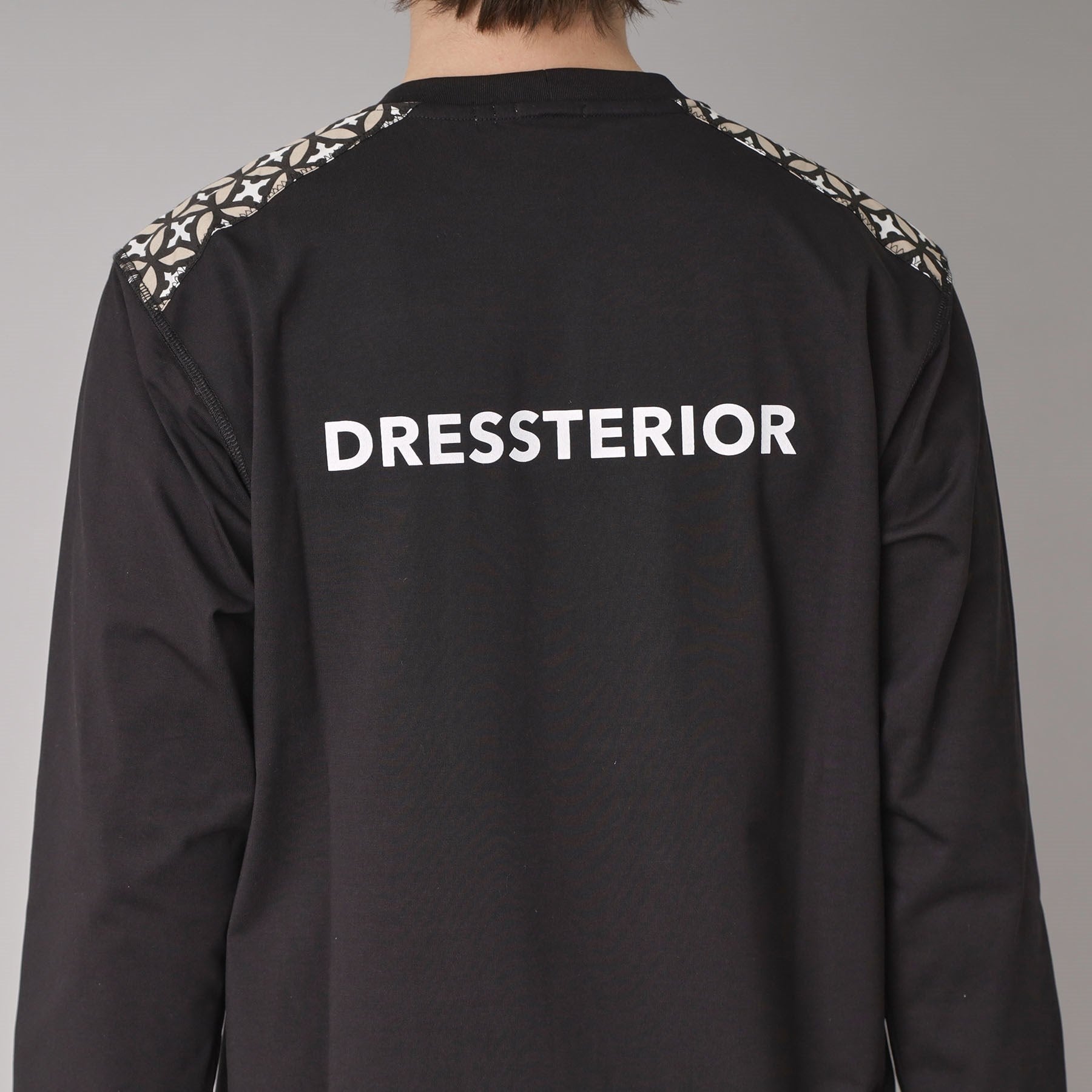 ドレステリア DRESSTERIOR BACK BREEZE TECH ロンT （ブラック(019)） ブラック(019)