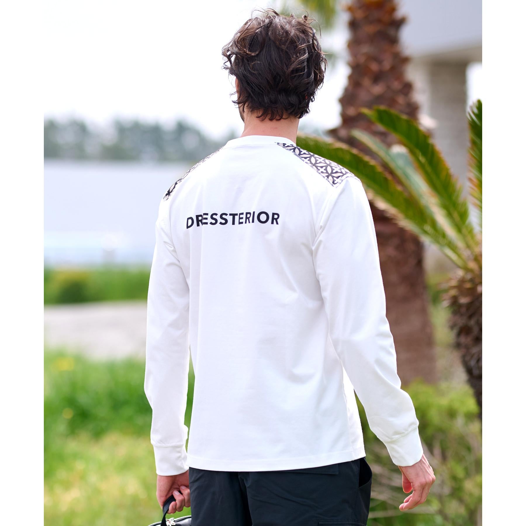 ドレステリア DRESSTERIOR BACK BREEZE TECH ロンT （ブラック(019)） ブラック(019)