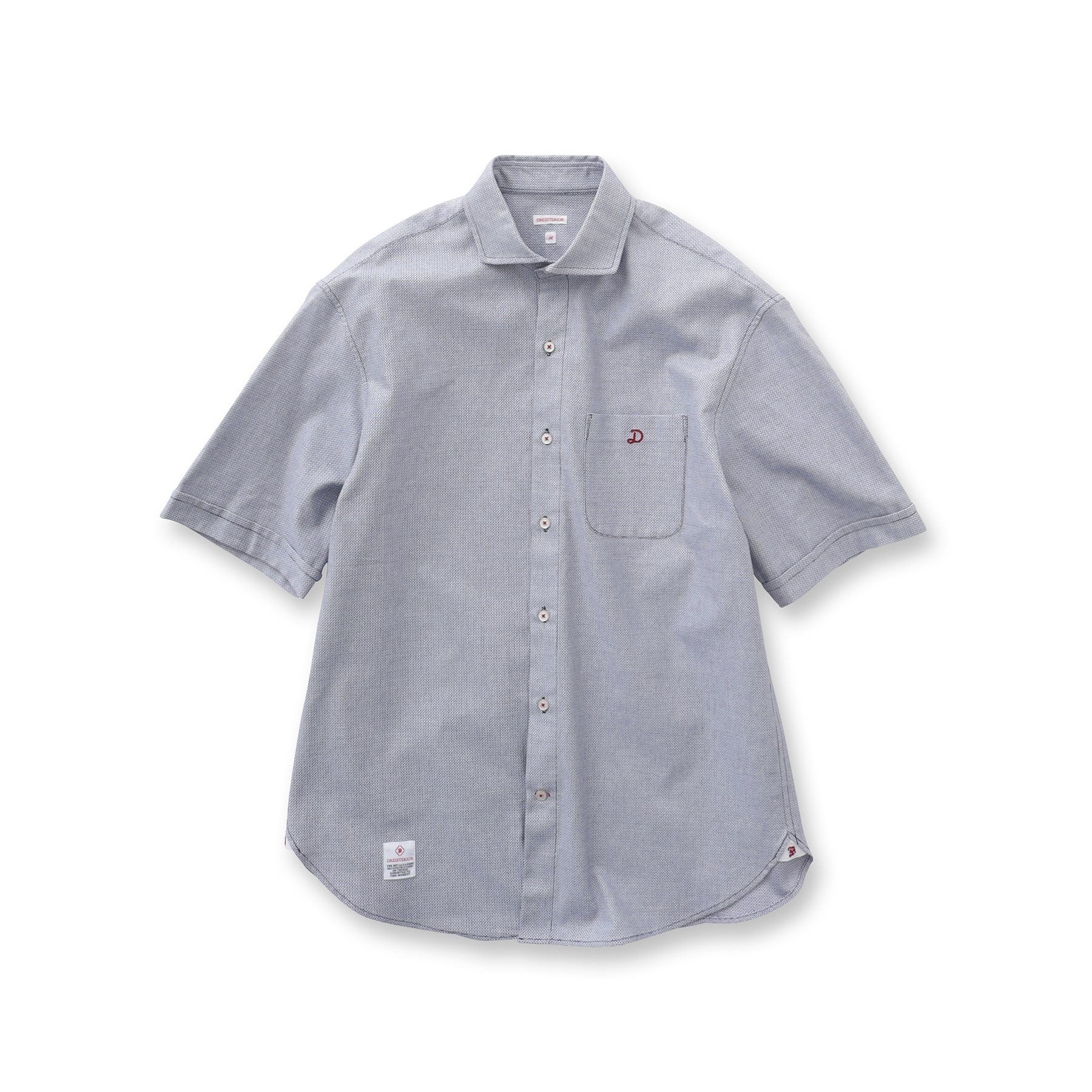 ドレステリア DRESSTERIOR メッシュエアー ハーフスリーブシャツ （ホワイト(001)） ホワイト(001)