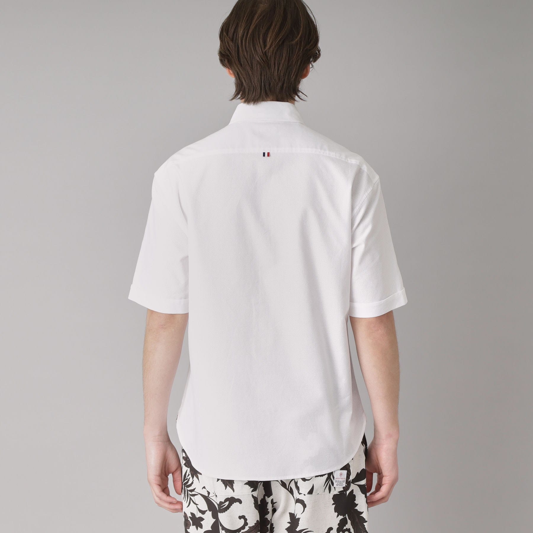 ドレステリア DRESSTERIOR メッシュエアー ハーフスリーブシャツ （ホワイト(001)） ホワイト(001)