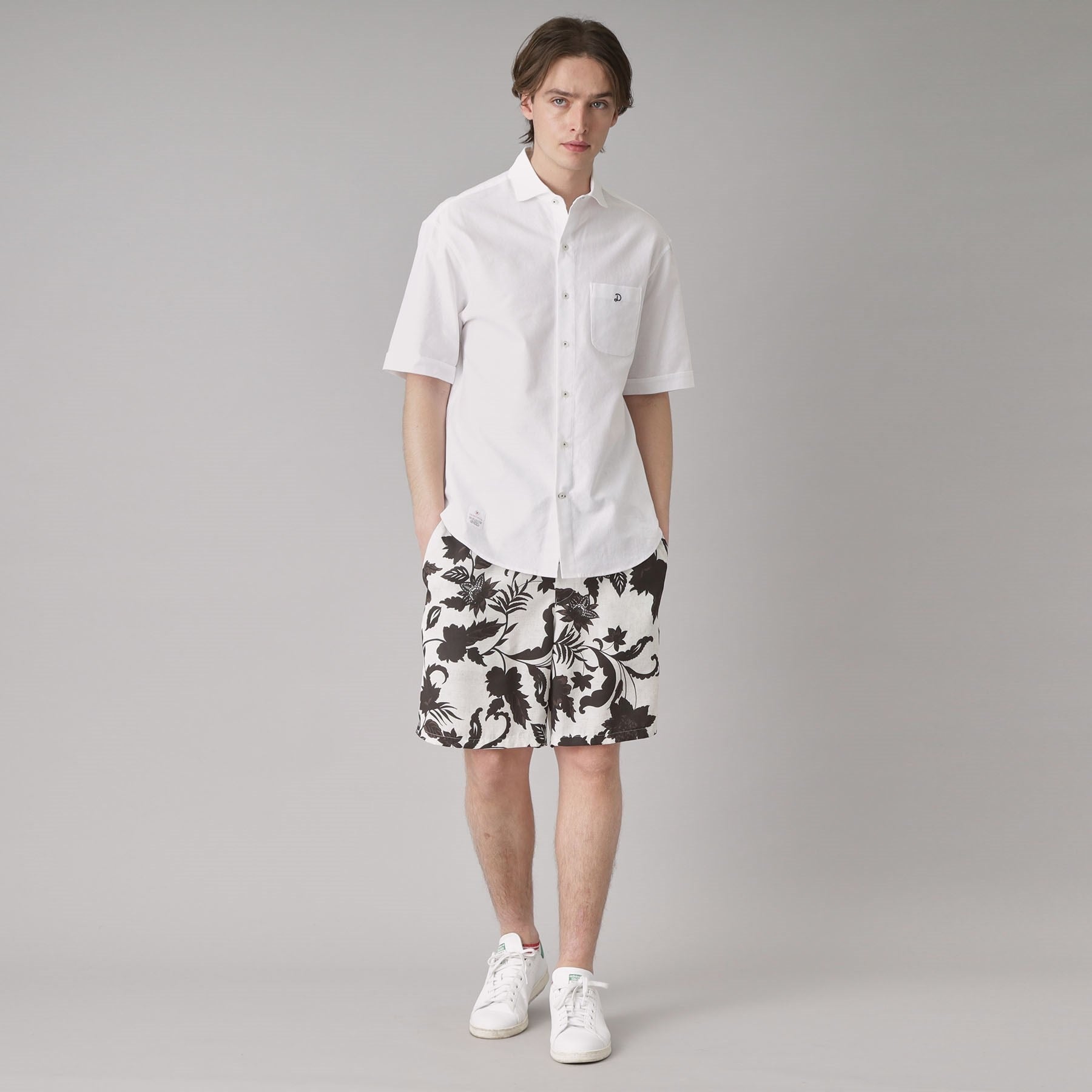 ドレステリア DRESSTERIOR メッシュエアー ハーフスリーブシャツ （ホワイト(001)） ホワイト(001)