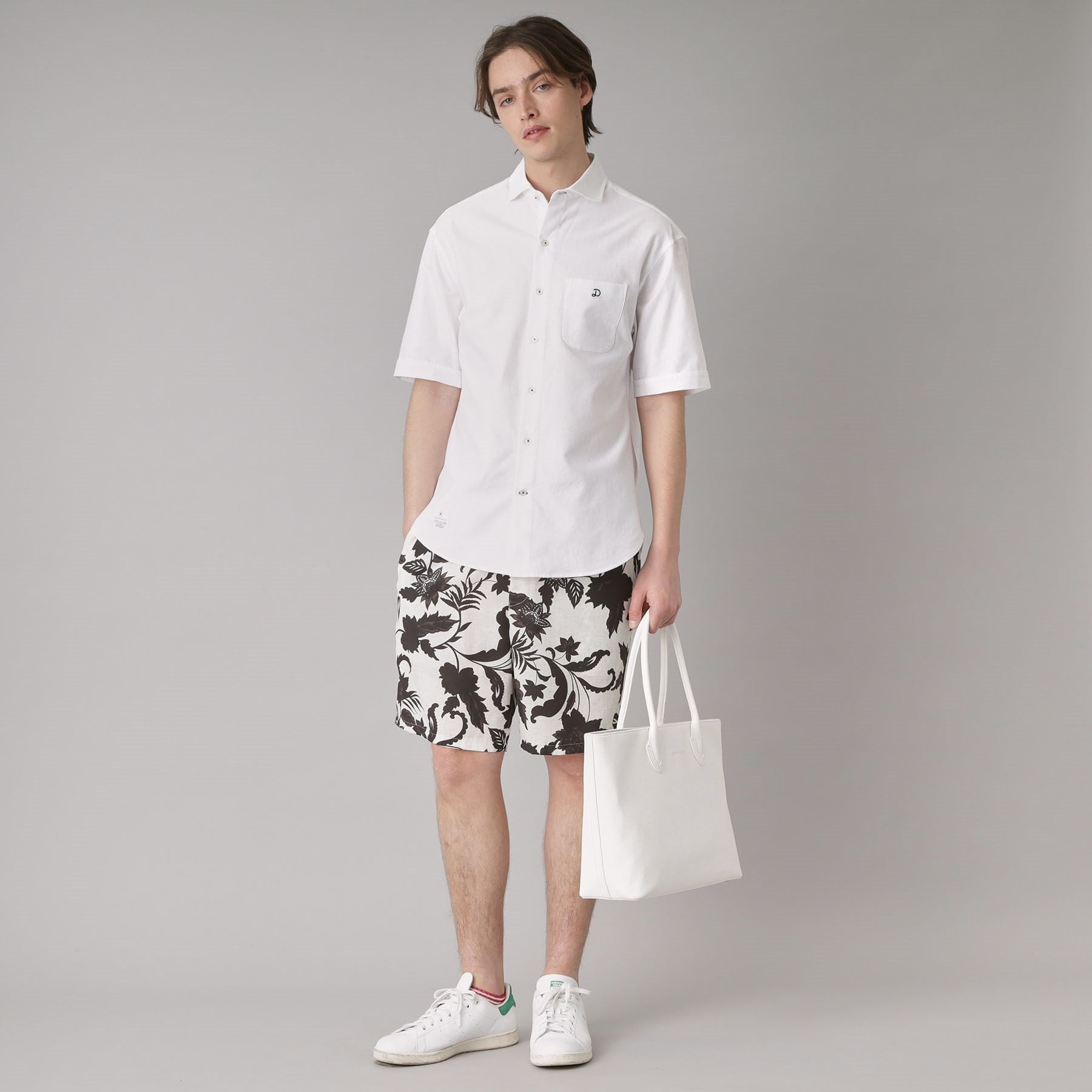 ドレステリア DRESSTERIOR メッシュエアー ハーフスリーブシャツ （ホワイト(001)） ホワイト(001)