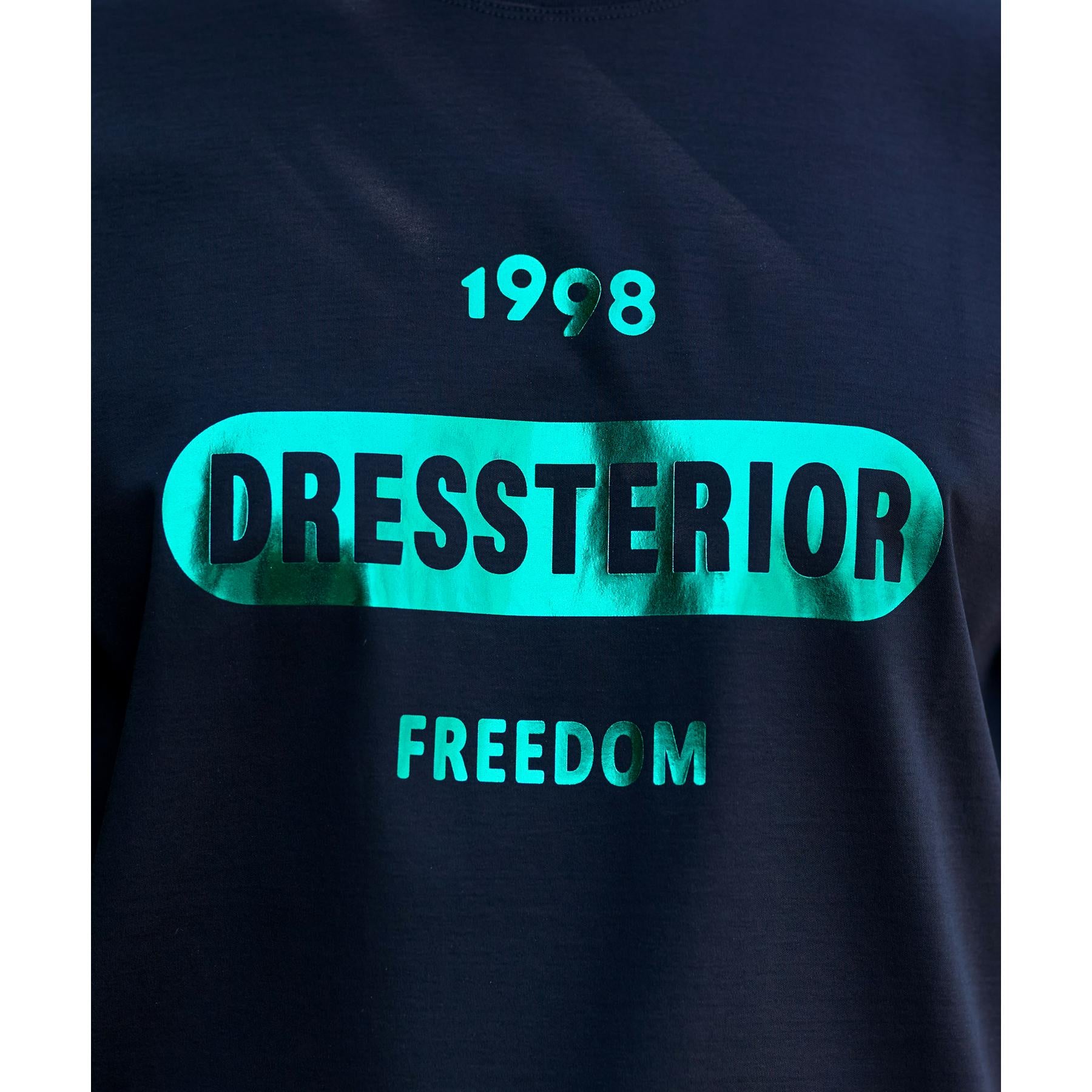 ドレステリア DRESSTERIOR 【接触冷感／抗菌防臭／消臭】ICE CLEAR COTTON 大阪ルクア&EC限定 ロゴT （ブラック(019)） ブラック(019)