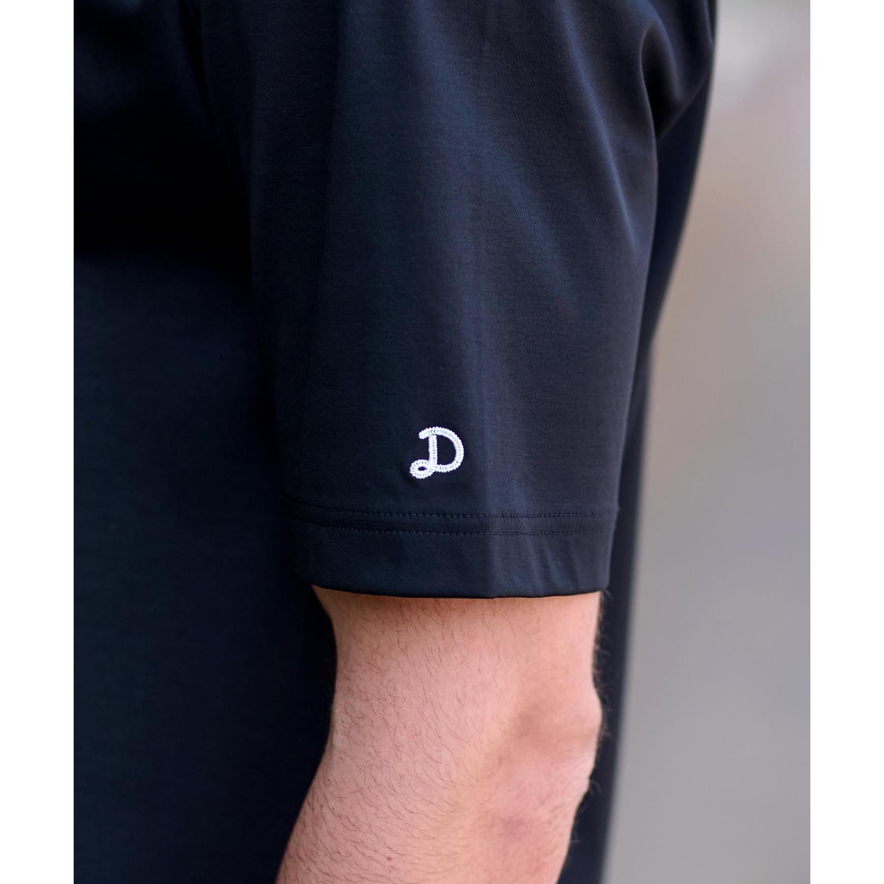 ドレステリア DRESSTERIOR 【接触冷感／抗菌防臭／消臭】ICE CLEAR COTTON 大阪ルクア&EC限定 ロゴT （ブラック(019)） ブラック(019)