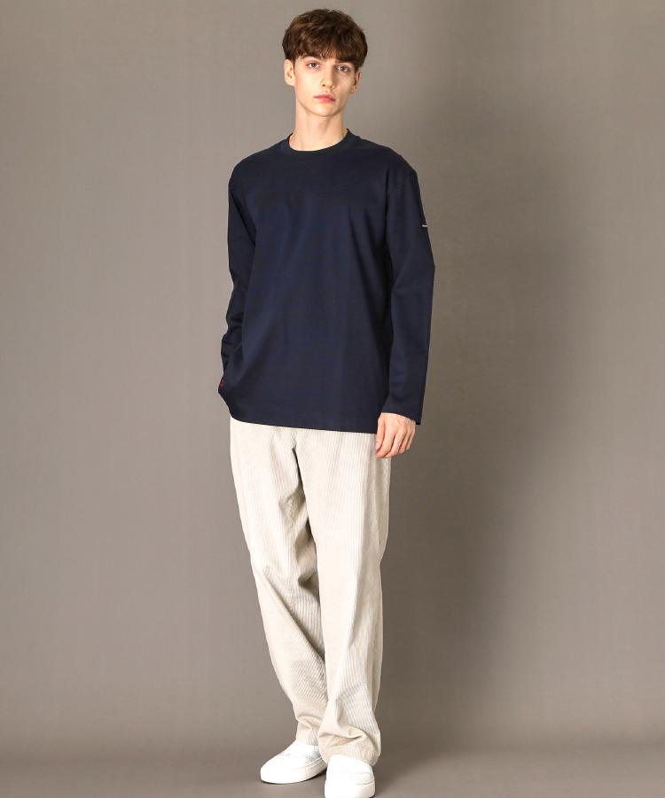 ドレステリア DRESSTERIOR 【接触冷感／抗菌防臭／消臭】ICE CLEAR COTTON クルーネックロンT （ホワイト(001)） ホワイト(001)