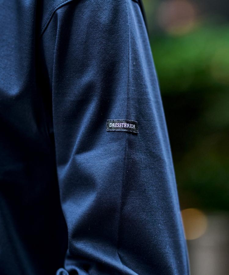 ドレステリア DRESSTERIOR 【接触冷感／抗菌防臭／消臭】ICE CLEAR COTTON クルーネックロンT （ホワイト(001)） ホワイト(001)