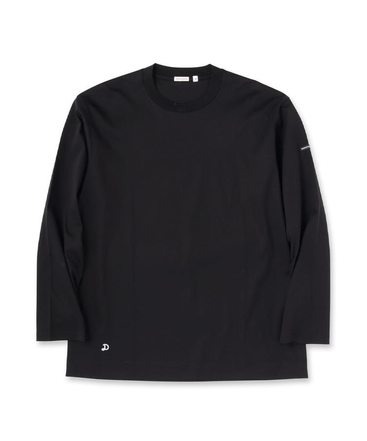 ドレステリア DRESSTERIOR 【接触冷感／抗菌防臭／消臭】ICE CLEAR COTTON クルーネックロンT （ホワイト(001)） ホワイト(001)