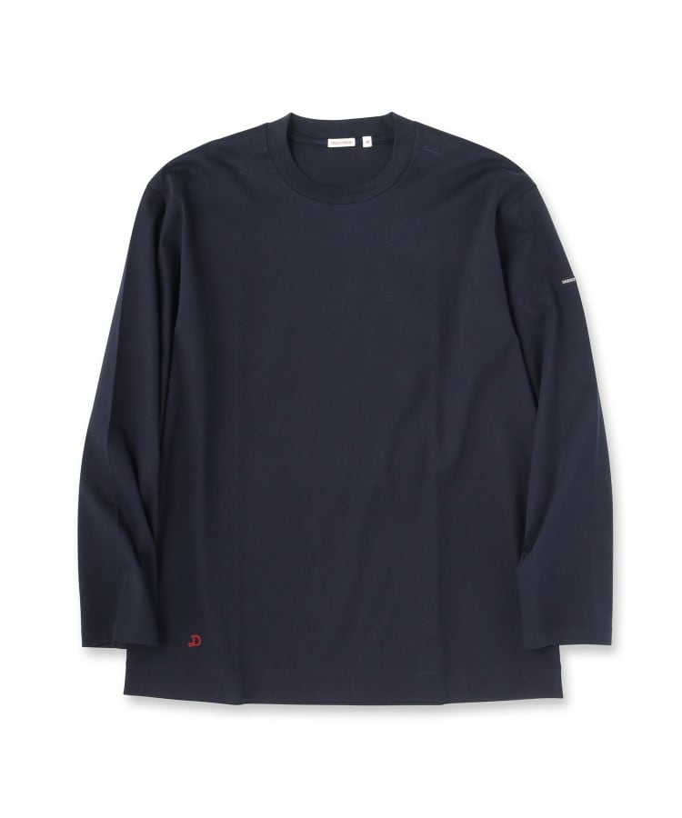 ドレステリア DRESSTERIOR 【接触冷感／抗菌防臭／消臭】ICE CLEAR COTTON クルーネックロンT （ホワイト(001)） ホワイト(001)