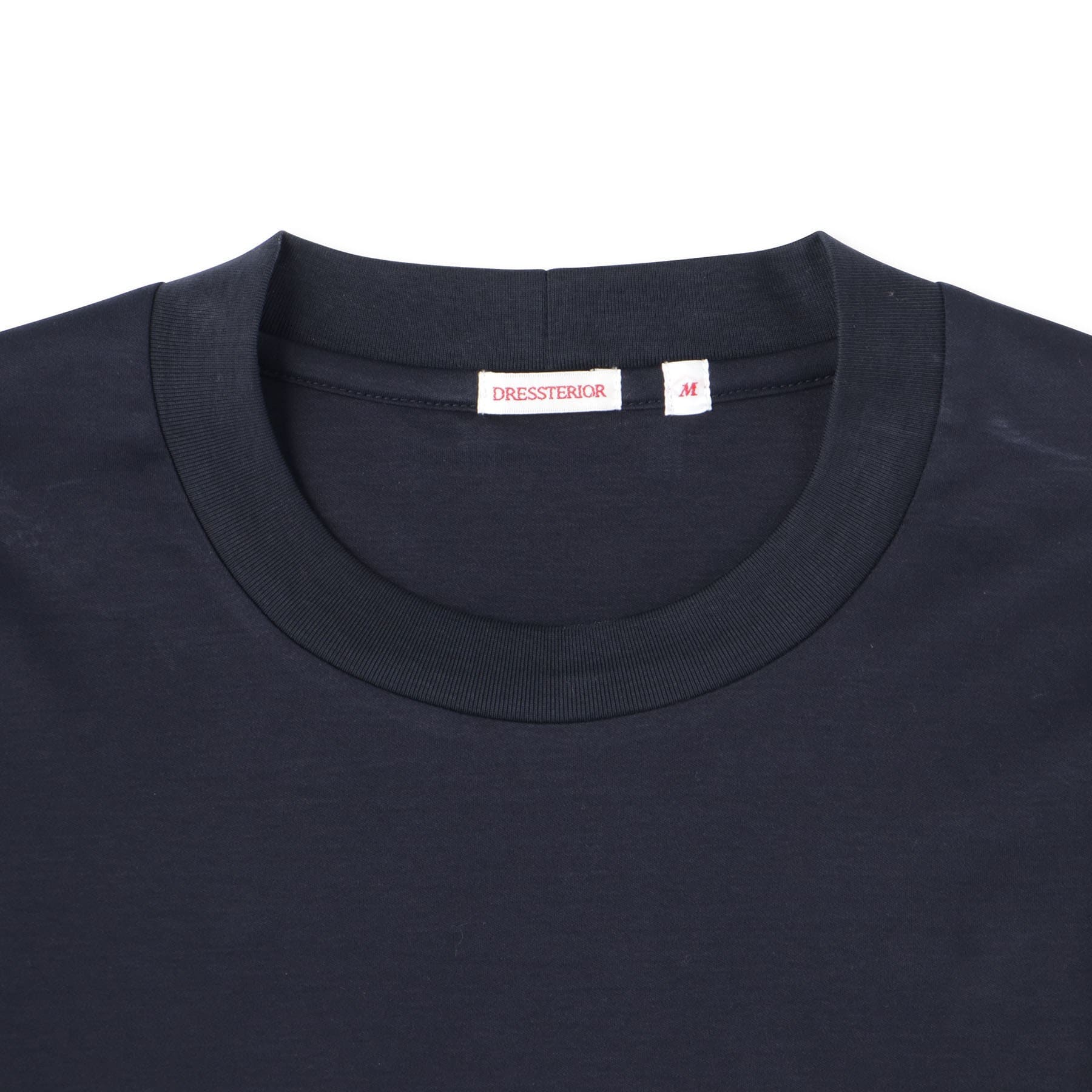 ドレステリア DRESSTERIOR 【接触冷感／抗菌防臭／消臭】ICE CLEAR COTTON クルーネックロンT （ブラック(019)） ブラック(019)