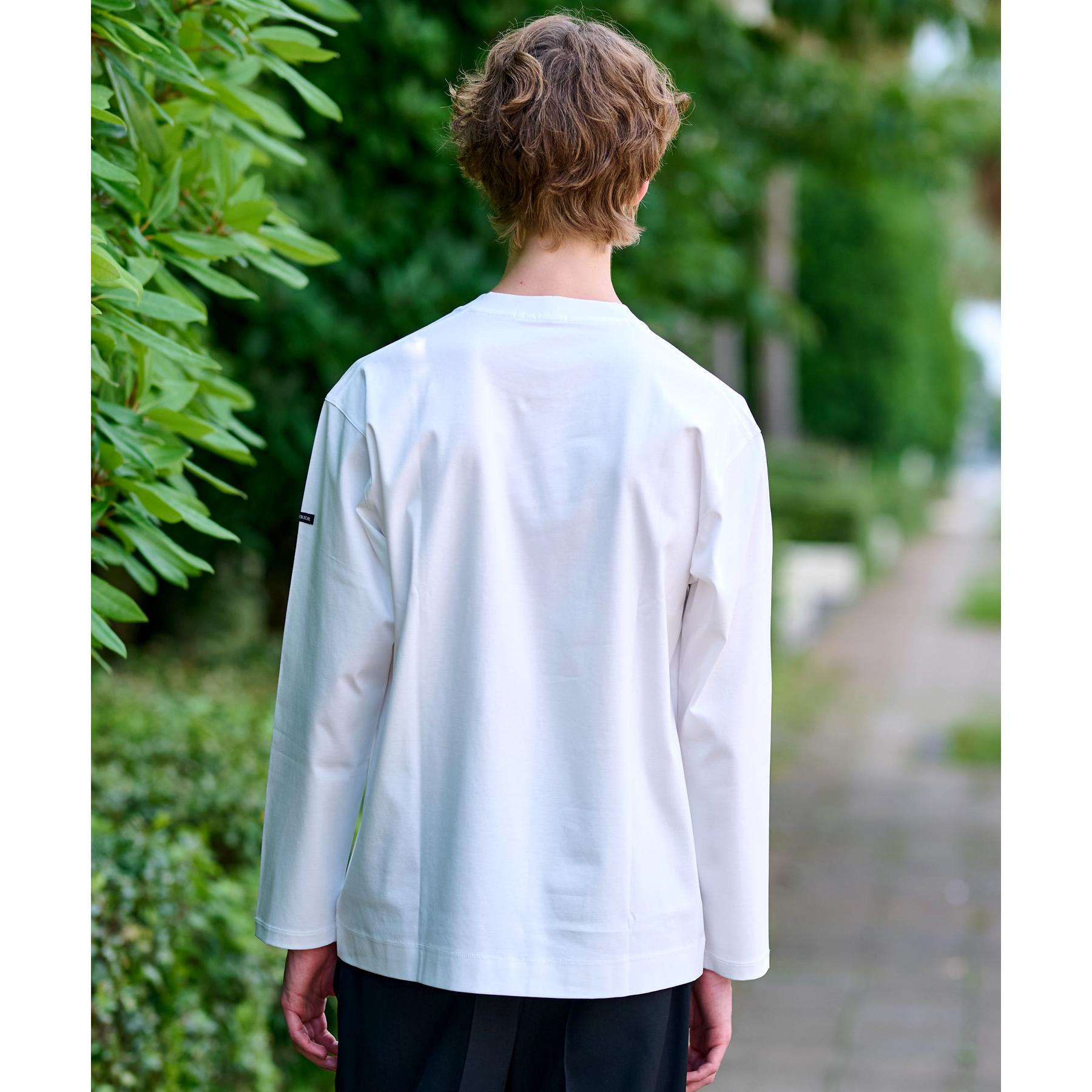 ドレステリア DRESSTERIOR 【接触冷感／抗菌防臭／消臭】ICE CLEAR COTTON クルーネックロンT （ブラック(019)） ブラック(019)