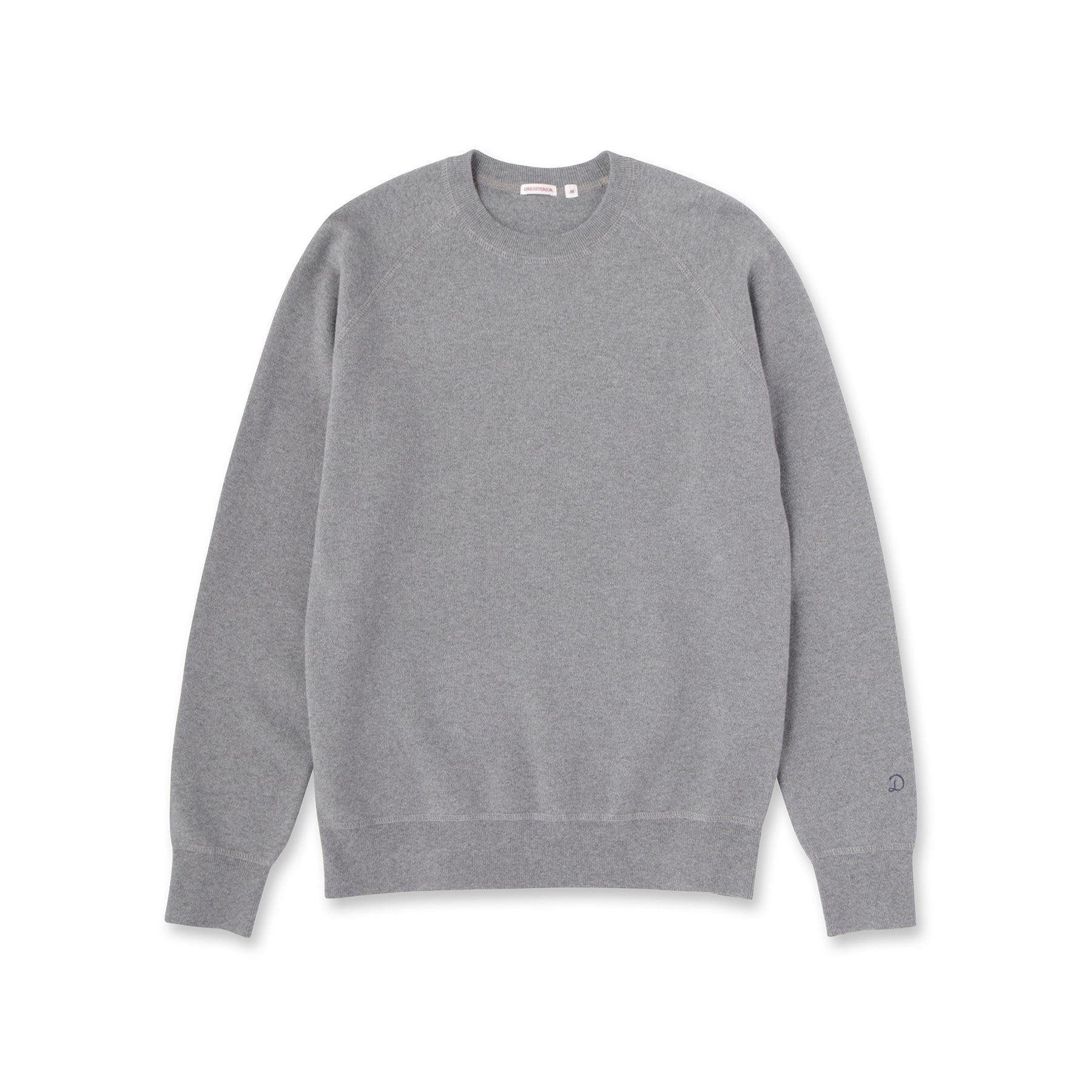 ドレステリア DRESSTERIOR コットンカシミヤスムースニット （グレー(012)） グレー(012)