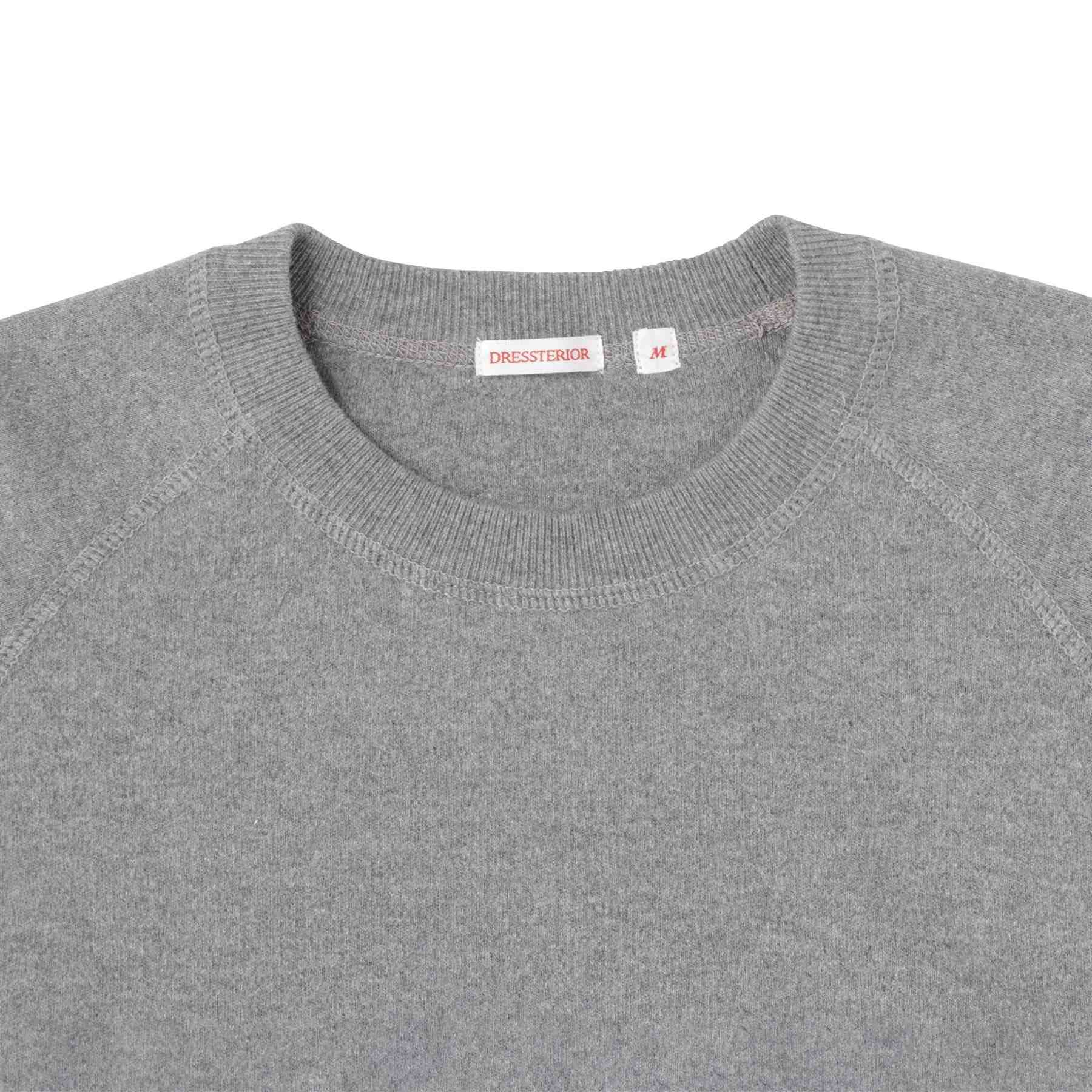 ドレステリア DRESSTERIOR コットンカシミヤスムースニット （グレー(012)） グレー(012)