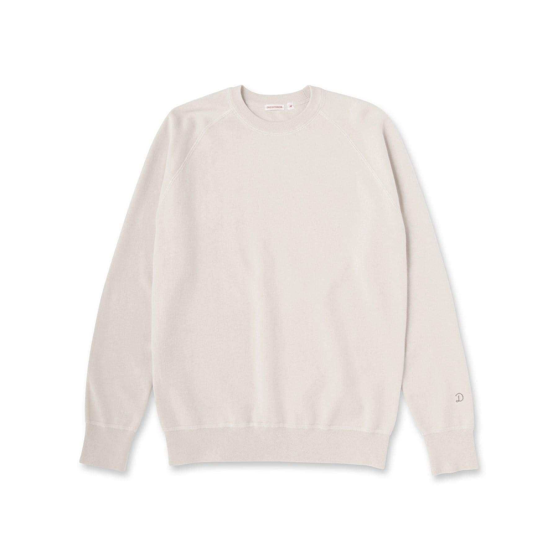 ドレステリア DRESSTERIOR コットンカシミヤスムースニット （グレー(012)） グレー(012)