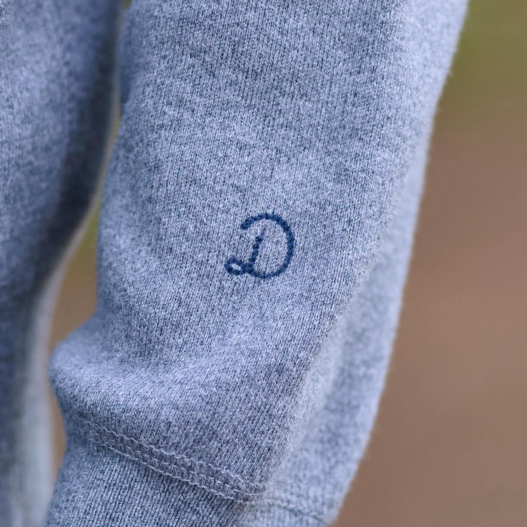 ドレステリア DRESSTERIOR コットンカシミヤスムースニット （グレー(012)） グレー(012)