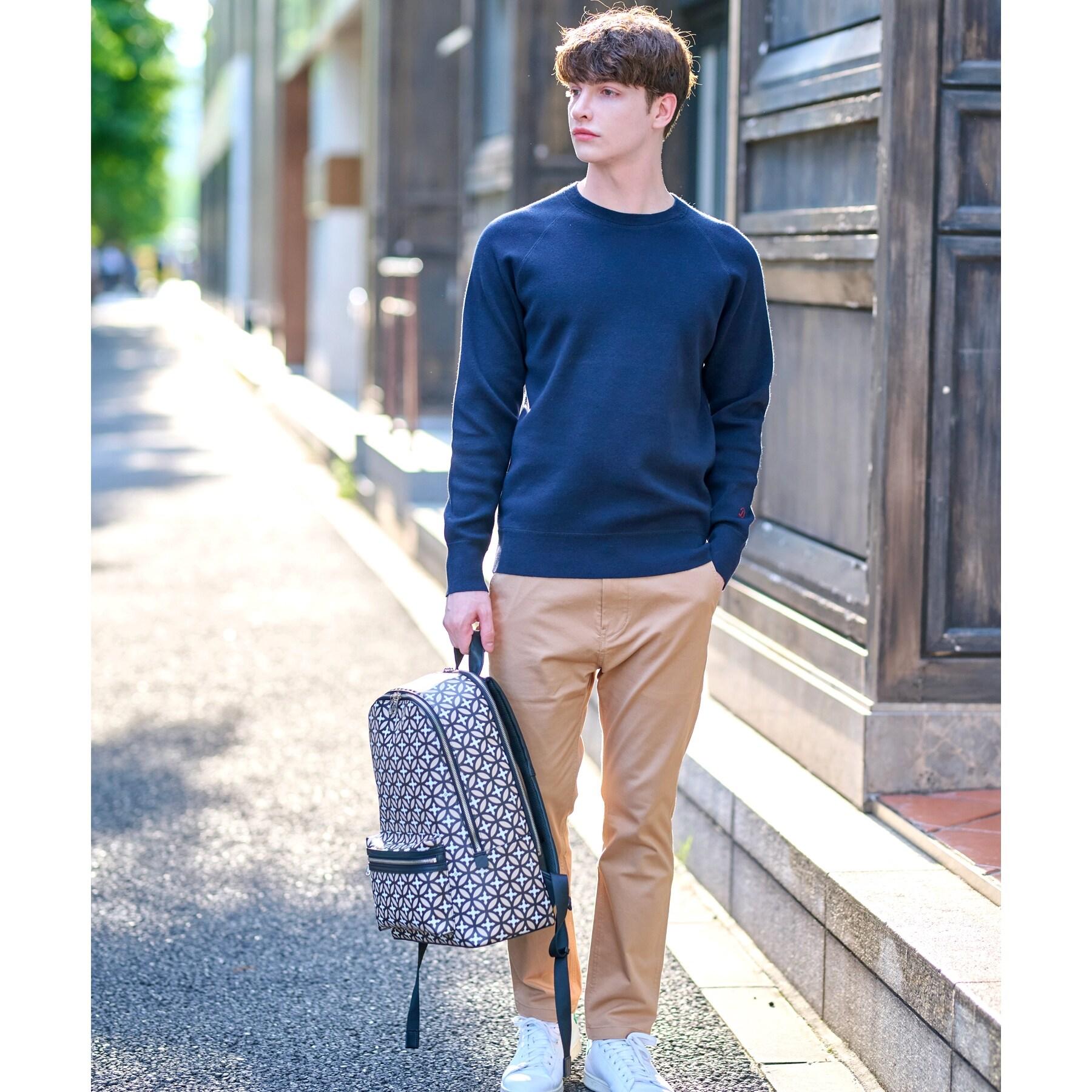 ドレステリア DRESSTERIOR コットンカシミヤスムースニット （グレー(012)） グレー(012)