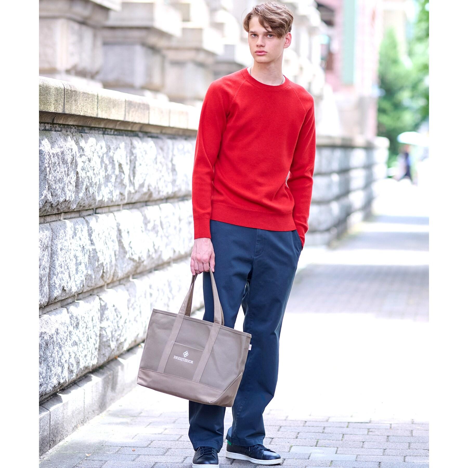 ドレステリア DRESSTERIOR コットンカシミヤスムースニット （グレー(012)） グレー(012)