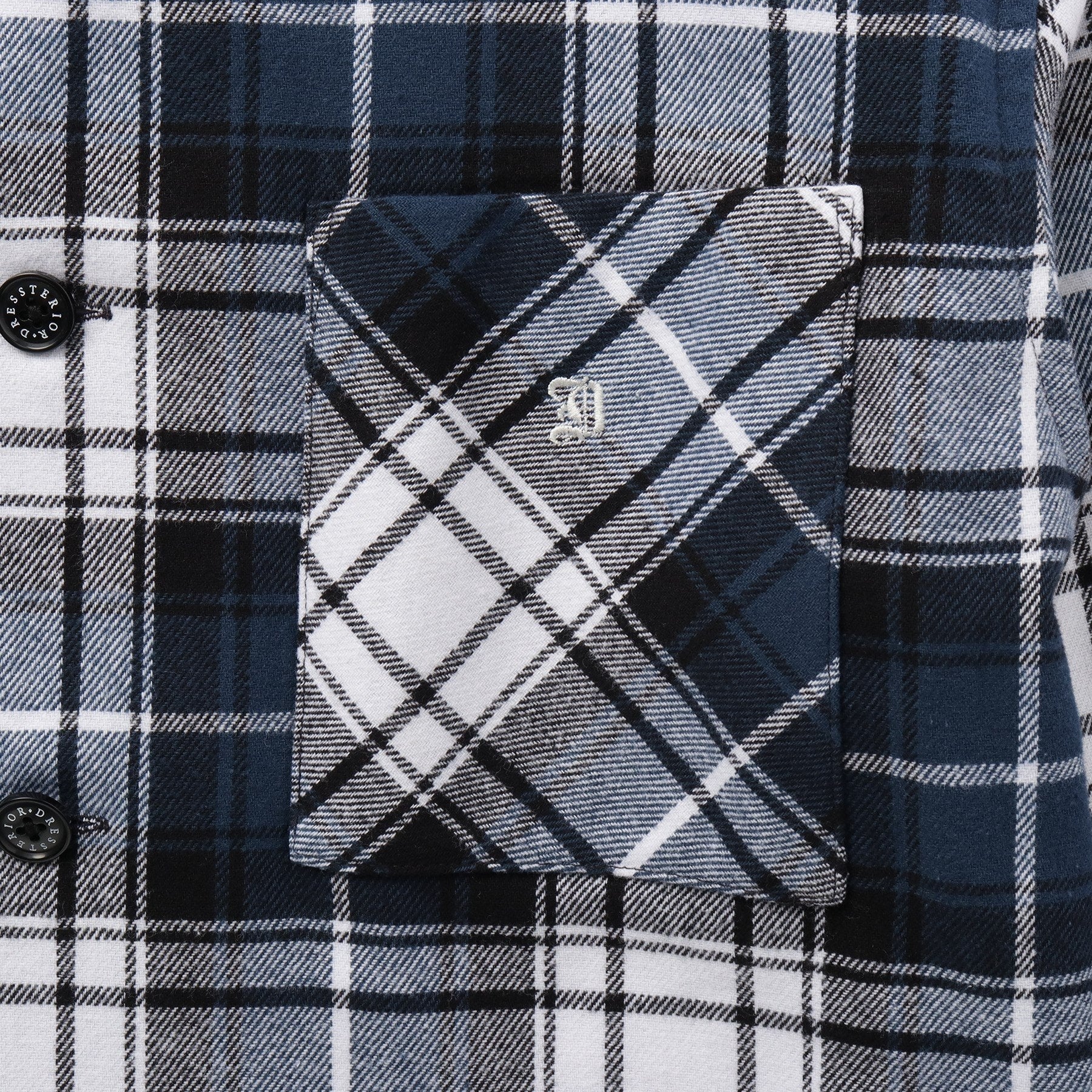 ドレステリア DRESSTERIOR タータンチェック CPOシャツブルゾン （イエロー(232)） イエロー(232)