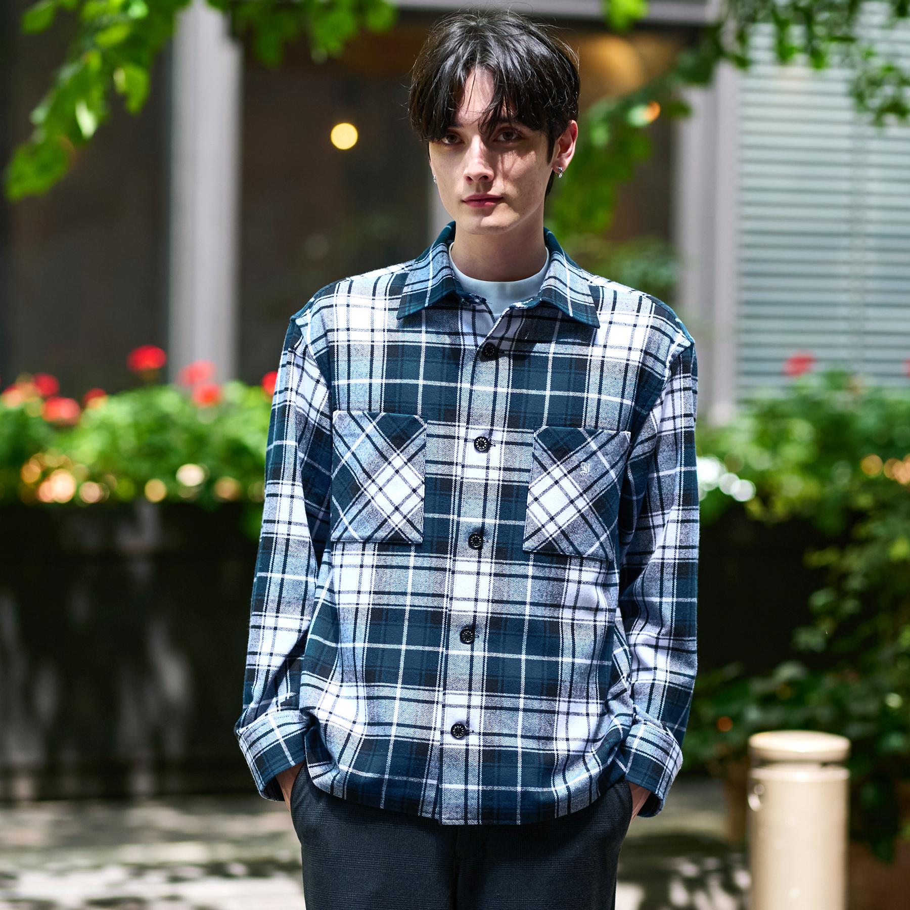 ドレステリア DRESSTERIOR タータンチェック CPOシャツブルゾン （イエロー(232)） イエロー(232)