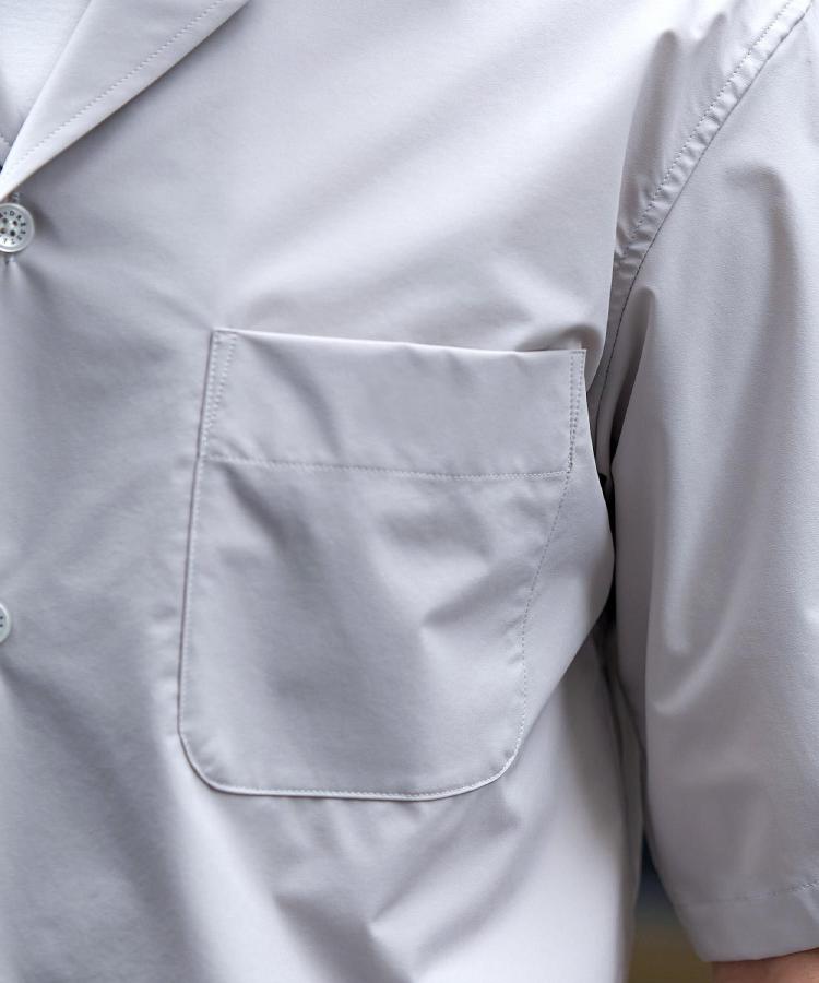 ドレステリア DRESSTERIOR SOLOTEX ストレッチオープンカラーシャツ （ベージュ(052)） ベージュ(052)